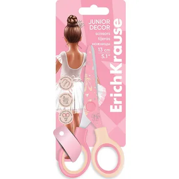Nůžky 13 cm ErichKrause JUNIOR DECOR Pointes
