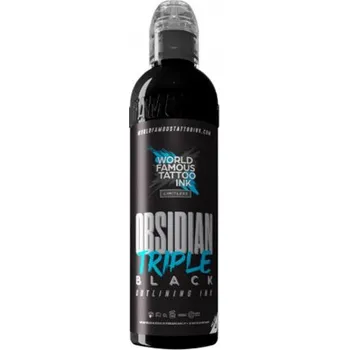 Tetovací barva WORLD FAMOUS LIMITLESS - Triple Obsidian Black - 120ML