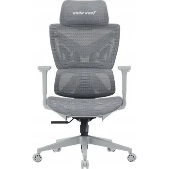 Herní židle Herní křeslo Anda Seat X-Air Mega Size XL síťované šedé