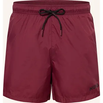 Pánské plavky Hugo Pánské Koupací Šortky Haiti, tmavě červená, 50/M