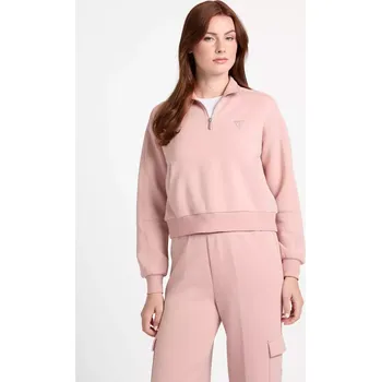 Dámská mikina GUESS dámská mikina Nessa růžová XS
