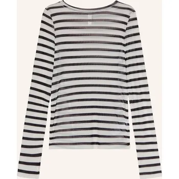 10days Dámské Tričko S Dlouhým Rukávem Ze Síťoviny, černá /...