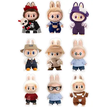 Jedlá dekorace na dort LABUBU-11 Materiál: Jedlý papír