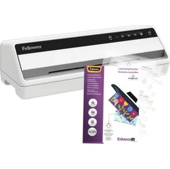 Laminátor Laminátor Fellowes SATURN A4 + laminovací fólie Fellowes A4-80mic ImageLast(100ks) + prodloužená záruka na 36 měsíců