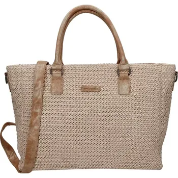 Dámská proutěná kabelka Enrico Benetti Summer 78018 – béžová, menší velikost, lehká a stylová, ideální pro letní dny | Cooltovka.cz