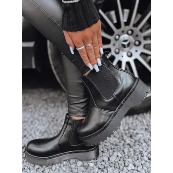 Dámská zimní obuv Dámské boty DSTREET STEPBACK ČERNÁ 41