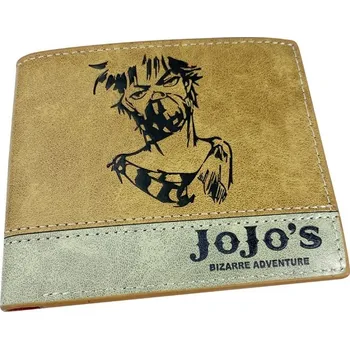 Peněženka Stylová anime JoJo peněženka khaki | anime peněženka, držák karet - 08