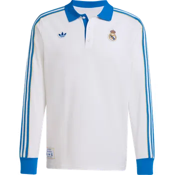 Triko s dlouhým rukávem adidas Originals Real Madrid Icon Long Sleeve Polo jn3065 Velikost XL