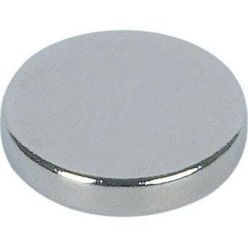 Dekorativní magnet Fix-o-moll Neodymový magnet, 8 kg, ø 19 × 1,5 mm, 4 ks 3562818