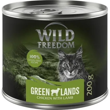 6x200g Wild Freedom Adult - Green Lands - jehně & kuře