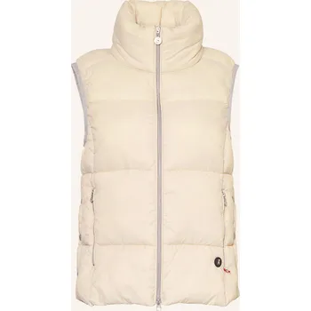 Dámská vesta Frieda & Freddies Dámská Prošívaná Vesta Cisme, krémová, 40