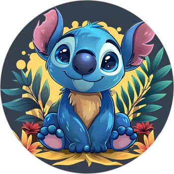 Jedlá dekorace na dort STITCH-25 Materiál: Jedlý papír