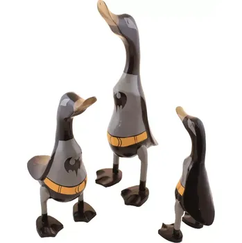 Dřevěná kachna Batman 23 cm