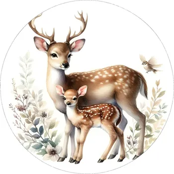 Jedlá dekorace na dort MYSLIVEC-12 Materiál: Jedlý papír