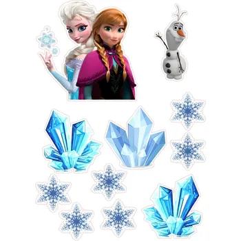 Jedlá dekorace na dort FROZEN-23 Materiál: Jedlý papír
