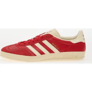 Pánské tenisky Tenisky adidas Gazelle Indoor Better Scarlet/ Crew White/ Gold Metallic EUR 47 1/3