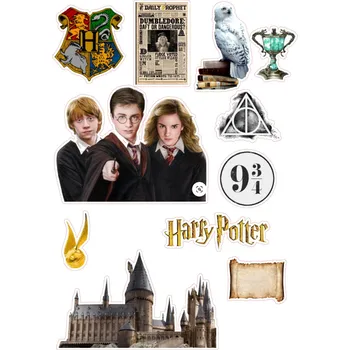 Jedlá dekorace na dort HARRY POTTER-24 Materiál: Fondánový list