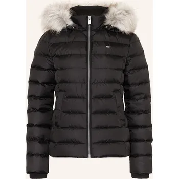Tommy Jeans Dámská Péřová Bunda S Odnímatelnou Umělou...