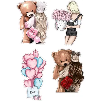 Jedlá dekorace na dort SILUETY BAREVNÉ-46 Materiál: Jedlý papír