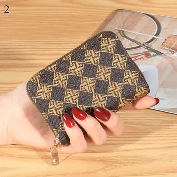 Peněženka Dámská kožená peněženka s držákem karet | dámská peněženka, kožená peněženka - 2