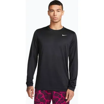 Pánské tréninkové tričko Longsleeve Nike Dri-FIT Legend black/matte silver