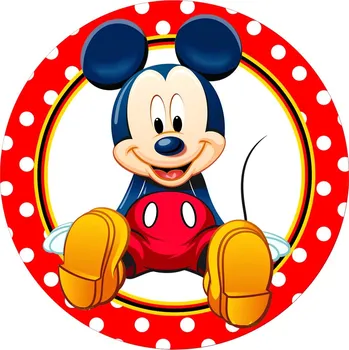Jedlá dekorace na dort MICKEY MOUSE-06 Materiál: Jedlý papír