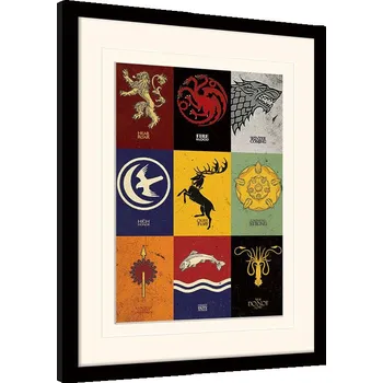 Plakát Obraz na zeď - Hra o Trůny (Game of Thrones) - Sigils