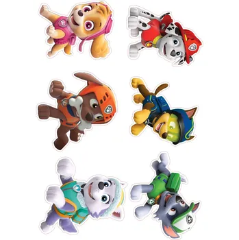 Jedlá dekorace na dort TLAPKOVÁ PATROLA-55 Materiál: Jedlý papír