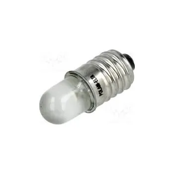 Žárovka Žárovka LED bilá E10 12VDC 12VAC