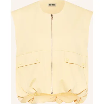 Dámská vesta Ichi Dámská Žerzejová Vesta Ixkate, tmavě žlutá, 40