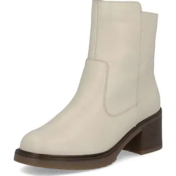 Dámské kozačky Dámská kotníková obuv RIEKER Y5259-60 béžová W5 42