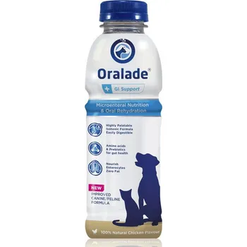 Livisto ORALADE GI SUPPORT 6 x 500 ML elektrolytů s prebiotikem pro psy a kočky