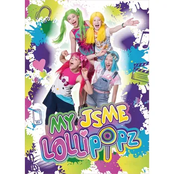 Jedlá dekorace na dort LOLLIPOPZ-12 Materiál: Jedlý papír