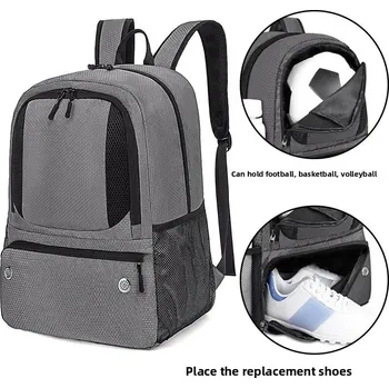 Sportovní batoh Lehký voděodolný sportovní batoh na ven | sportovní batoh, úložný vak - 3690 Šedá