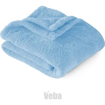 Dětská deka VEBA Dětská soft deka, modrá 75x100cm