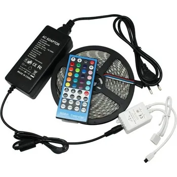 LED páska Light Led pásek 4 metry, 5050 60ks/m 12W/m, IP65, RGBWW teplá bílá, komplet (LED pásek multicolor + teplá bílá 4 metry)