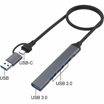USB hub USB Hub rozbočovač 4 port