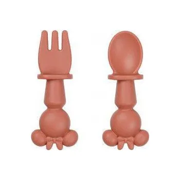 dětský příbor Thermobaby Silikonový příbor Thermobaby Minnie