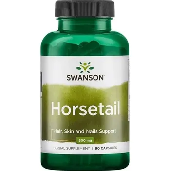 Doplněk stravy Swanson Health Products přeslička rolní kapsle 0,5 g 90 ks