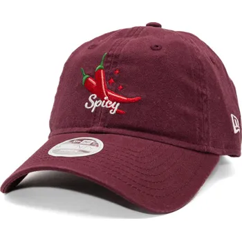 Kšiltovka Dámská Kšiltovka New Era - Phrase - Spicy 9TWENTY - Burgundy velikost One Size (56-59 cm)