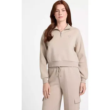 Dámská mikina GUESS dámská mikina Nessa hnědá XL