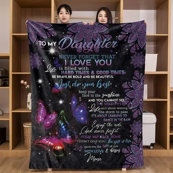 Dětská deka Miluji tě mami měkká deka dárek | dárek, deka - 4 , 100x130CM