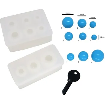 PourArt Silikonová forma na Kuličky XC945-38 65x90x27mm