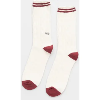 Pánské oblečení Vans Larrea Crew (mountain essentials marshmallow) M, béžová