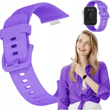 Příslušenství k chytrým hodinkám Řemínek ChronSmarta pro chytré hodinky Huawei Watch Fit 3 4 Pro fialový