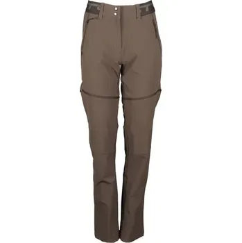 Dámské kalhoty GTS607351M NERONE dámské outdoorové kalhoty s odnímatelnými nohavicemi, Mud XXL