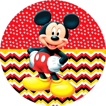 Jedlá dekorace na dort MICKEY MOUSE-04 Materiál: Jedlý papír