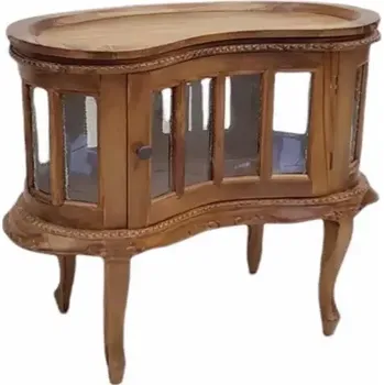 Servírovací stolek Barová skřínka půloblouk