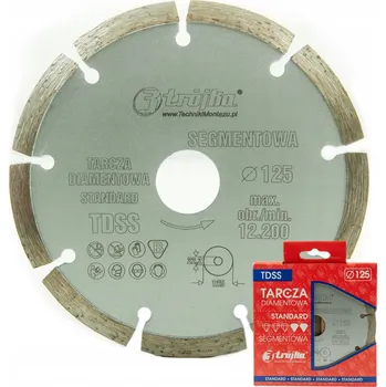 Řezný kotouč Diamantový kotouč SEGMENTOVÝ na betonu 125 mm