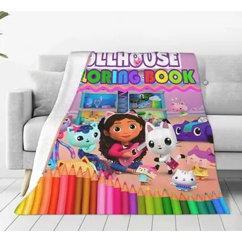 Dětská deka Měkoučká zimní teplá deka pro děti i cestování | přikrývka, deka - 4 , 76x102cm